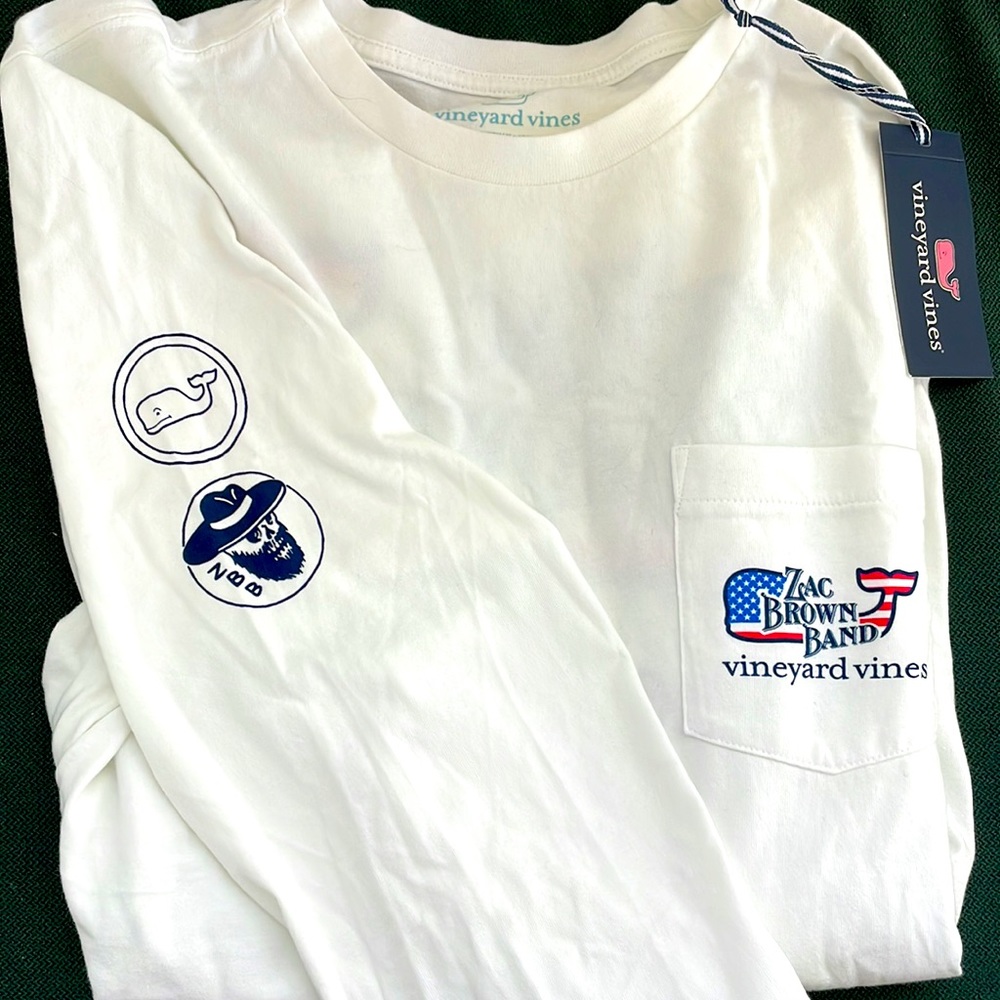 Brand New Vineyard Vines Zac Brown Band Shirt - Picture 2 of 5